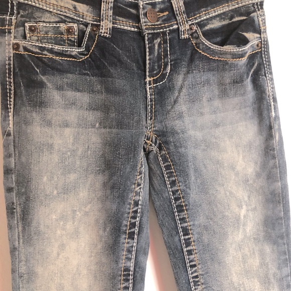 URBAN PLANET | Low Rise | Boot Cut | Jeans | Size 0 - Picture 4 of 6
